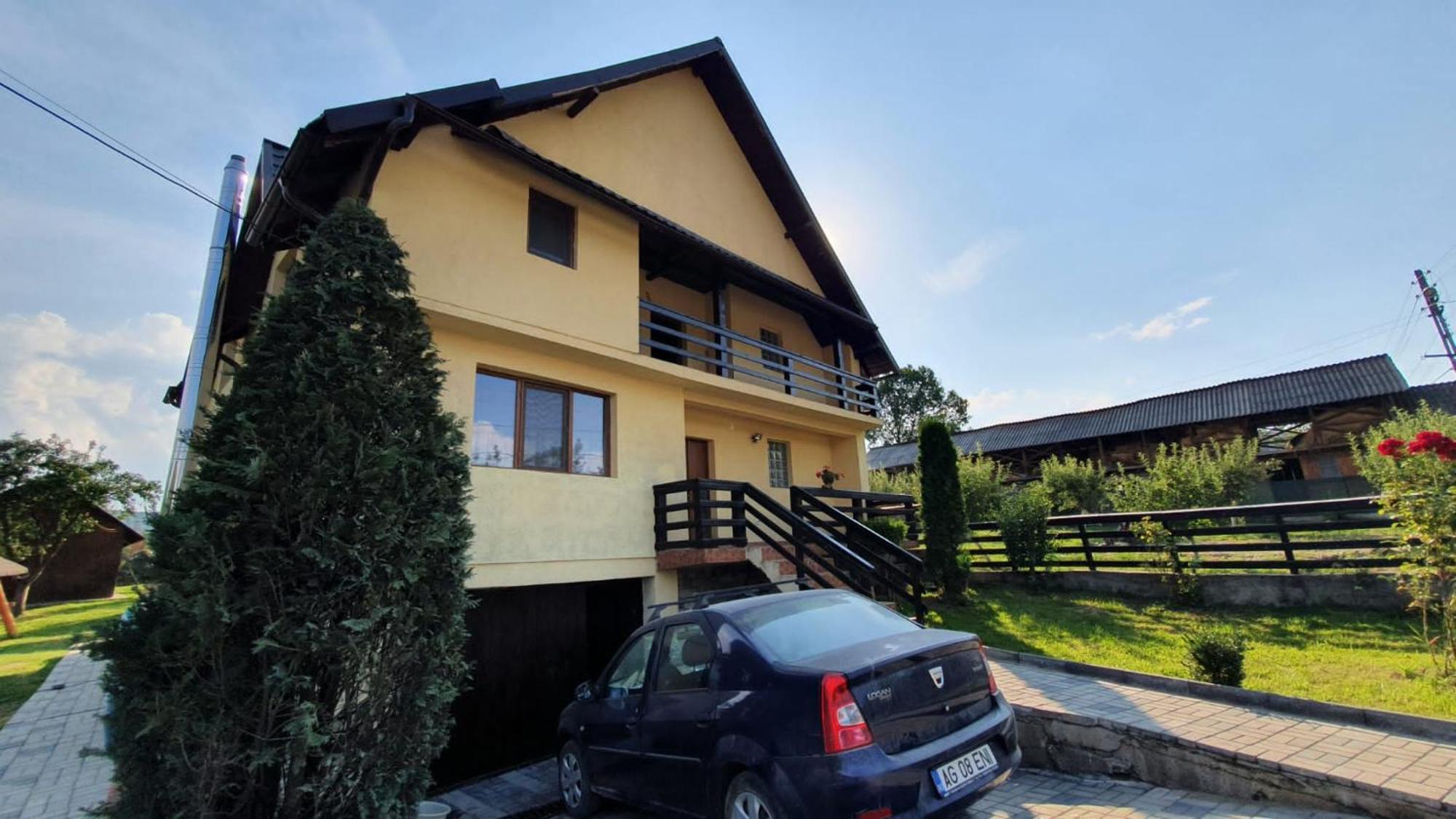Popasul Găleșean Hotel Galesu Exterior foto